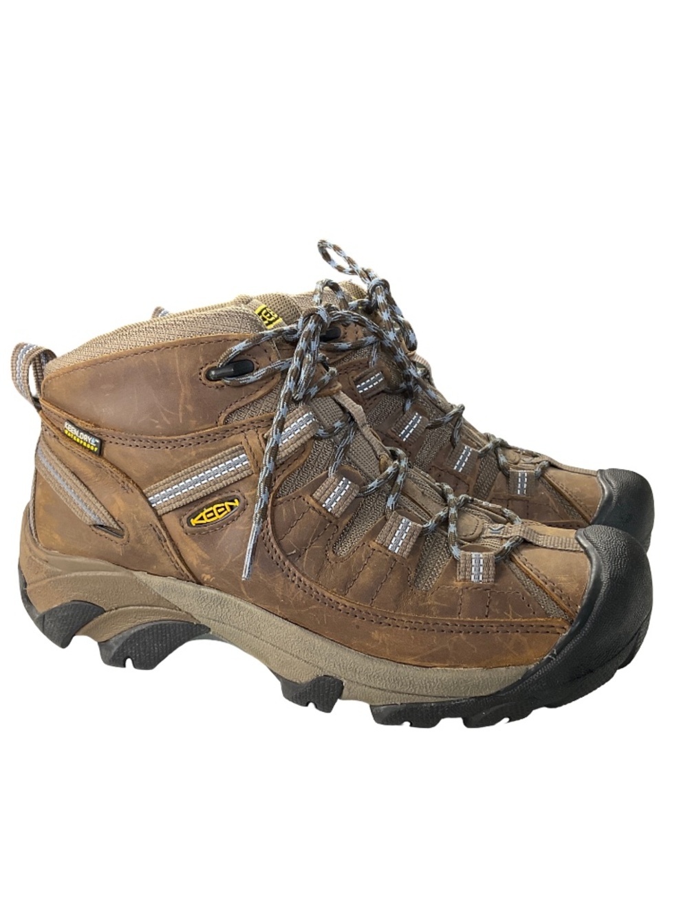KEEN Women's Targhee II Waterproof Mid Hiking Boots EUC